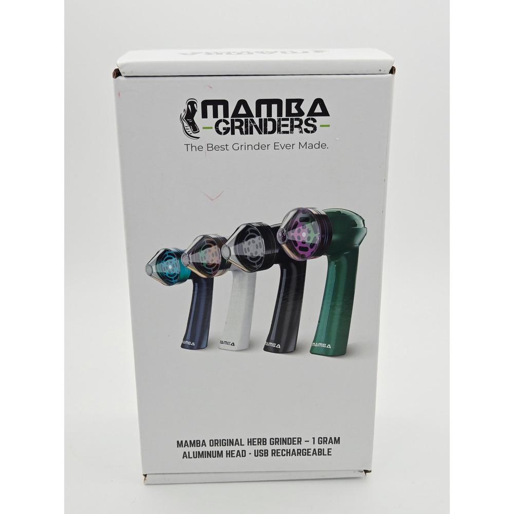 Mamba Grinders Original Electric Herb Grinder 1 Gram Aluminum USB Rechargeable